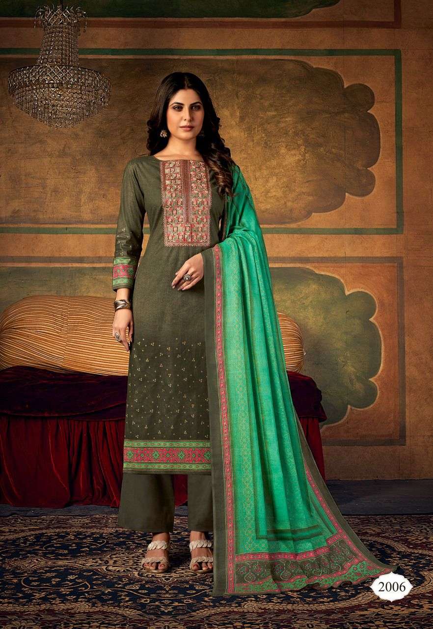 NAISHAA VOL-2 BY YASHIKA TRENDS 2001 TO 2008 SERIES BEAUTIFUL SUITS COLORFUL STYLISH FANCY CASUAL WEAR & ETHNIC WEAR COTTON PRINT DRESSES AT WHOLESALE PRICE