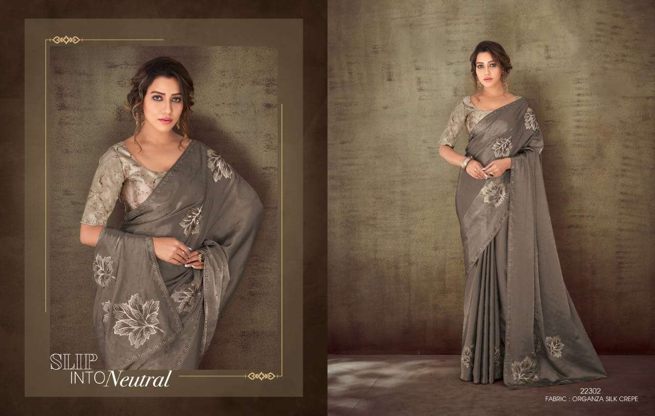 SAHRISH BY MAHOTSAV CREATION 22302 TO 22312 SERIES INDIAN TRADITIONAL WEAR COLLECTION BEAUTIFUL STYLISH FANCY COLORFUL PARTY WEAR & OCCASIONAL WEAR ORGANZA SILK SAREES AT WHOLESALE PRICE