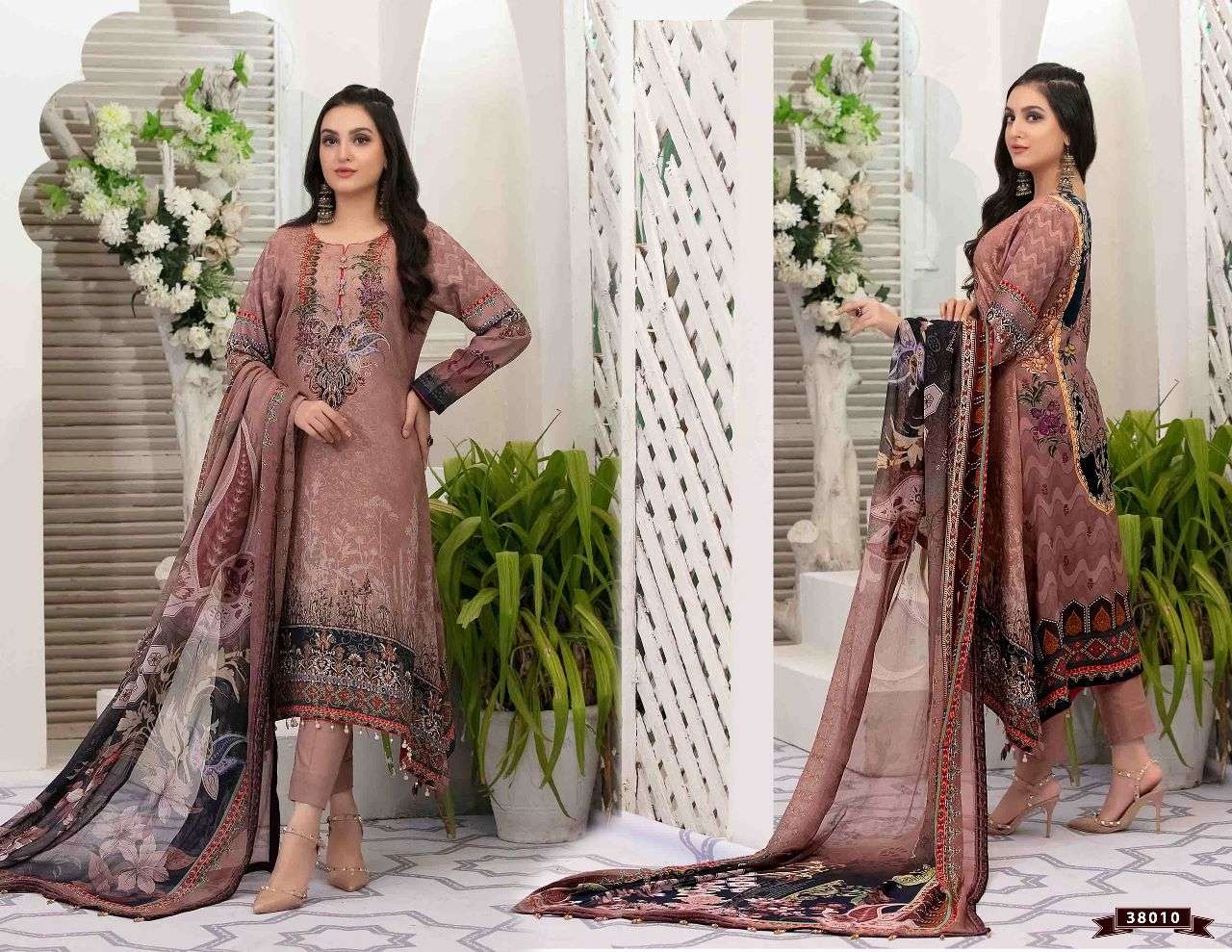 RAZIA SULTAN VOL-38 BY APANA COTTON 38001 TO 38010 SERIES BEAUTIFUL SUITS COLORFUL STYLISH FANCY CASUAL WEAR & ETHNIC WEAR COTTON DRESSES AT WHOLESALE PRICE