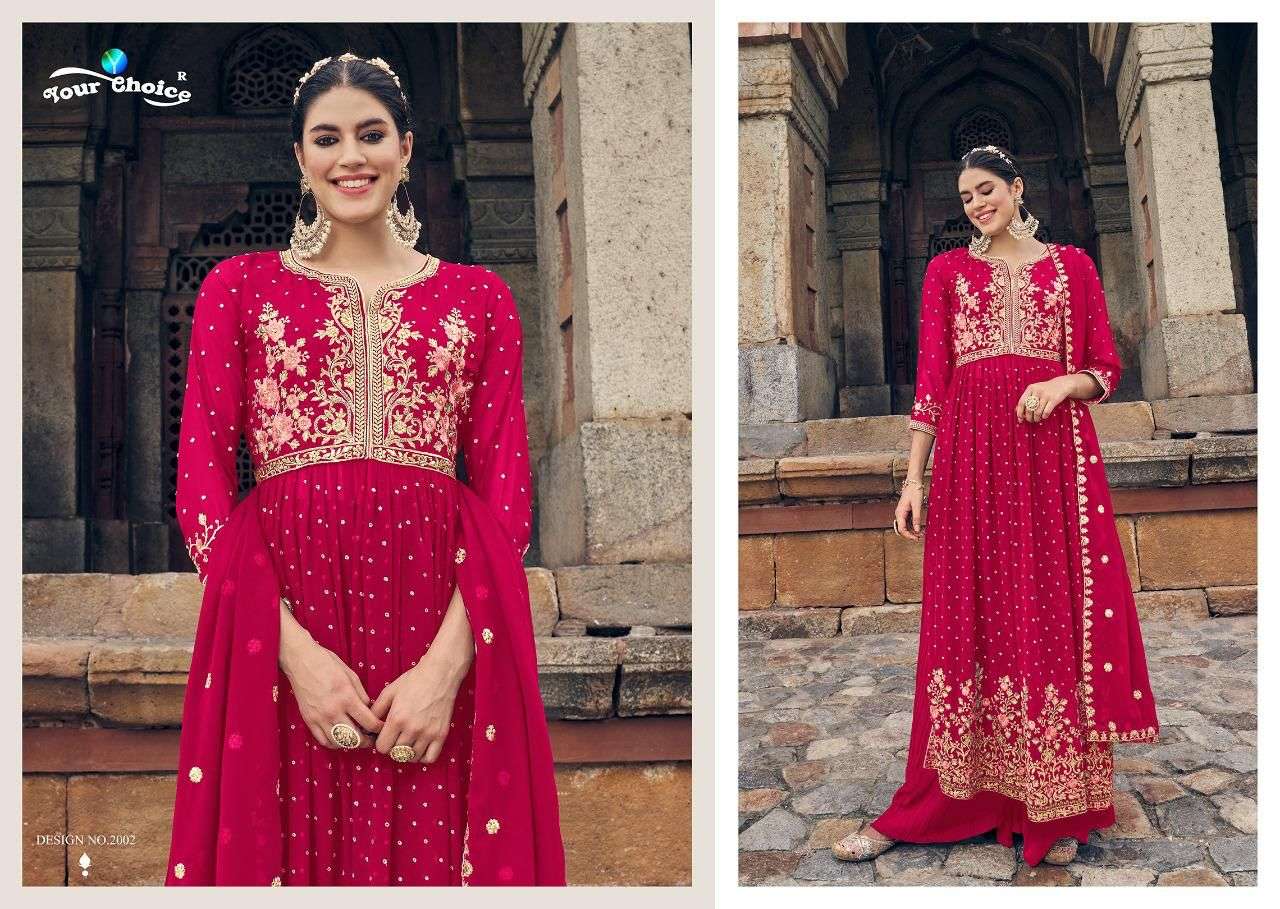 NYSA VOL-2 BY YOUR CHOICE 2001 TO 2006 SERIES BEAUTIFUL STYLISH SUITS FANCY COLORFUL CASUAL WEAR & ETHNIC WEAR & READY TO WEAR GEORGETTE DRESSES AT WHOLESALE PRICE