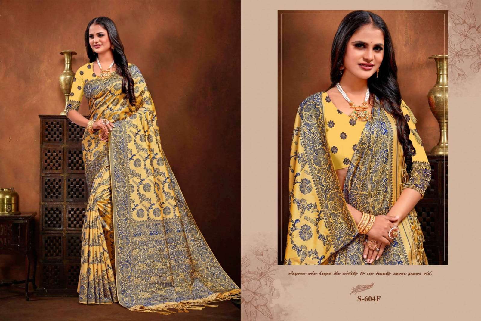 ANKITA BY FASHID WHOLESALE 604-A TO 604-G SERIES DESIGNER BEAUTIFUL NAVRATRI COLLECTION OCCASIONAL WEAR & PARTY WEAR SOFT SILK SAREES AT WHOLESALE PRICE