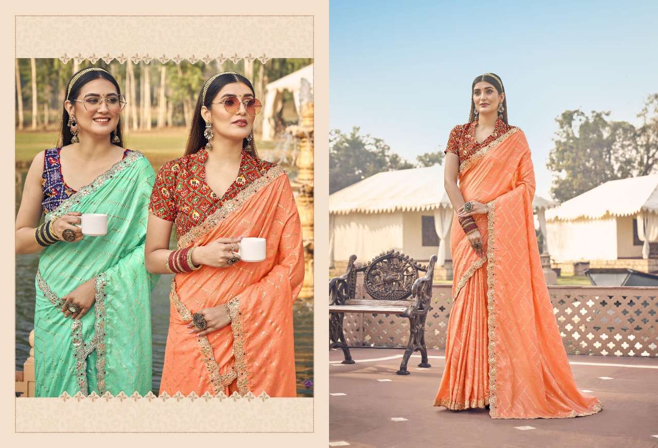 FLORAL VOL-2 BY PC 01 TO 08 SERIES INDIAN TRADITIONAL WEAR COLLECTION BEAUTIFUL STYLISH FANCY COLORFUL PARTY WEAR & OCCASIONAL WEAR DOLA SILK SAREES AT WHOLESALE PRICE