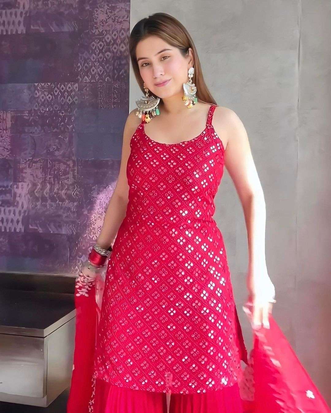 5447 COLOURS BY FASHID WHOLESALE 01 TO 02 SERIES BEAUTIFUL SHARARA SUITS COLORFUL STYLISH FANCY CASUAL WEAR & ETHNIC WEAR GEORGETTE EMBROIDERED DRESSES AT WHOLESALE PRICE