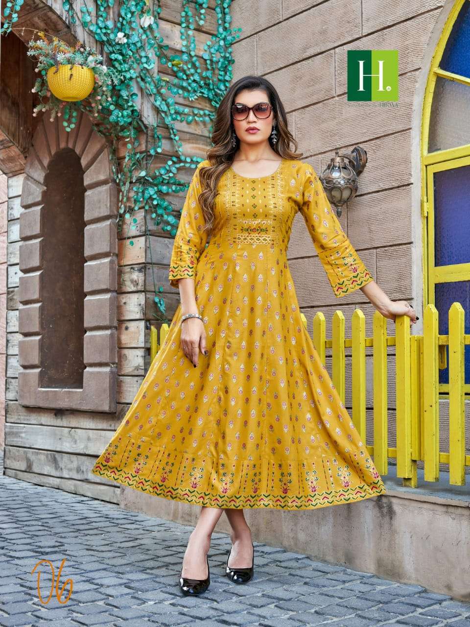 Samantha Vol-4 By Hirwa 01 To 10 Series Designer Stylish Fancy Colorful Beautiful Party Wear & Ethnic Wear Collection Rayon Foil Gown At Wholesale Price