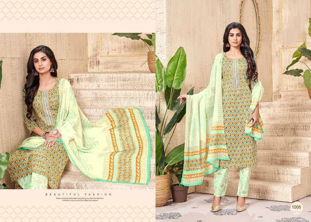 Umaiza By Tzu 1001 To 1008 Series Festive Traditional Wear Collection Beautiful Stylish Fancy Colorful Party Wear & Occasional Wear Dresses With Mal Mal Dupatta At Wholesale Price