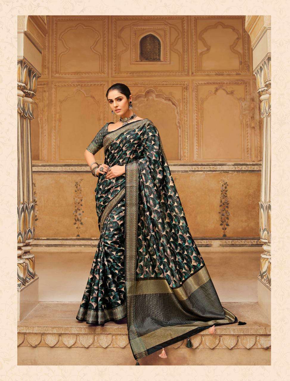 Chhapa Vol-2 By Pankh Creation 3401 To 3413 Series Indian Traditional Wear Collection Beautiful Stylish Fancy Colorful Party Wear & Occasional Wear Silk Sarees At Wholesale Price