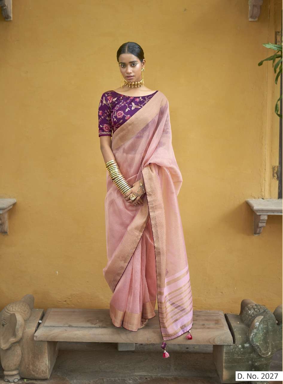 Falak By Kimora Fashion 2026 To 2030 Series Indian Traditional Wear Collection Beautiful Stylish Fancy Colorful Party Wear & Occasional Wear Soft Organza Sarees At Wholesale Price