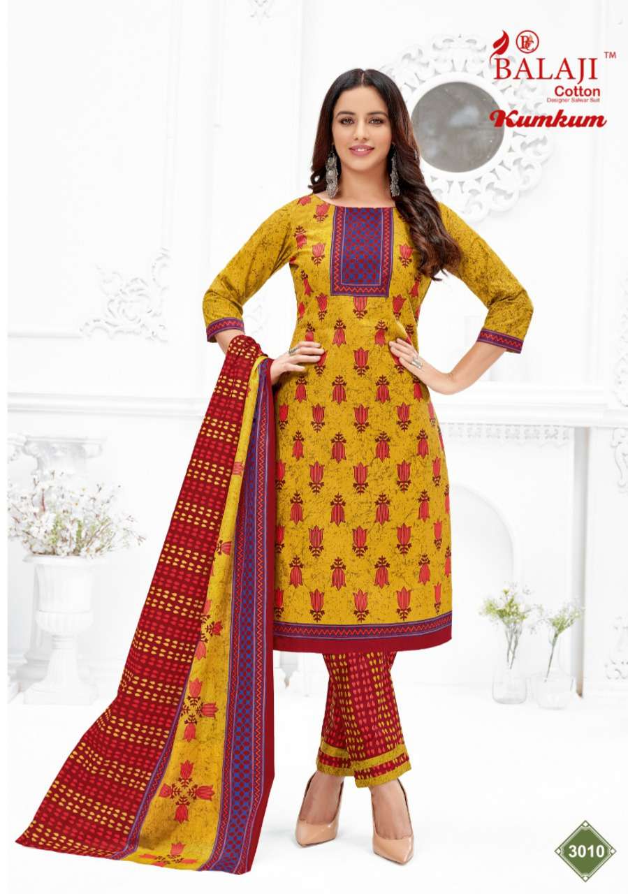 KUM KUM VOL-30 BY BALAJI COTTON SERIES FESTIVE TRADITIONAL WEAR COLLECTION BEAUTIFUL STYLISH FANCY COLORFUL PARTY WEAR & OCCASIONAL WEAR DRESSES WITH COTTON DRESS AT WHOLESALE PRICE