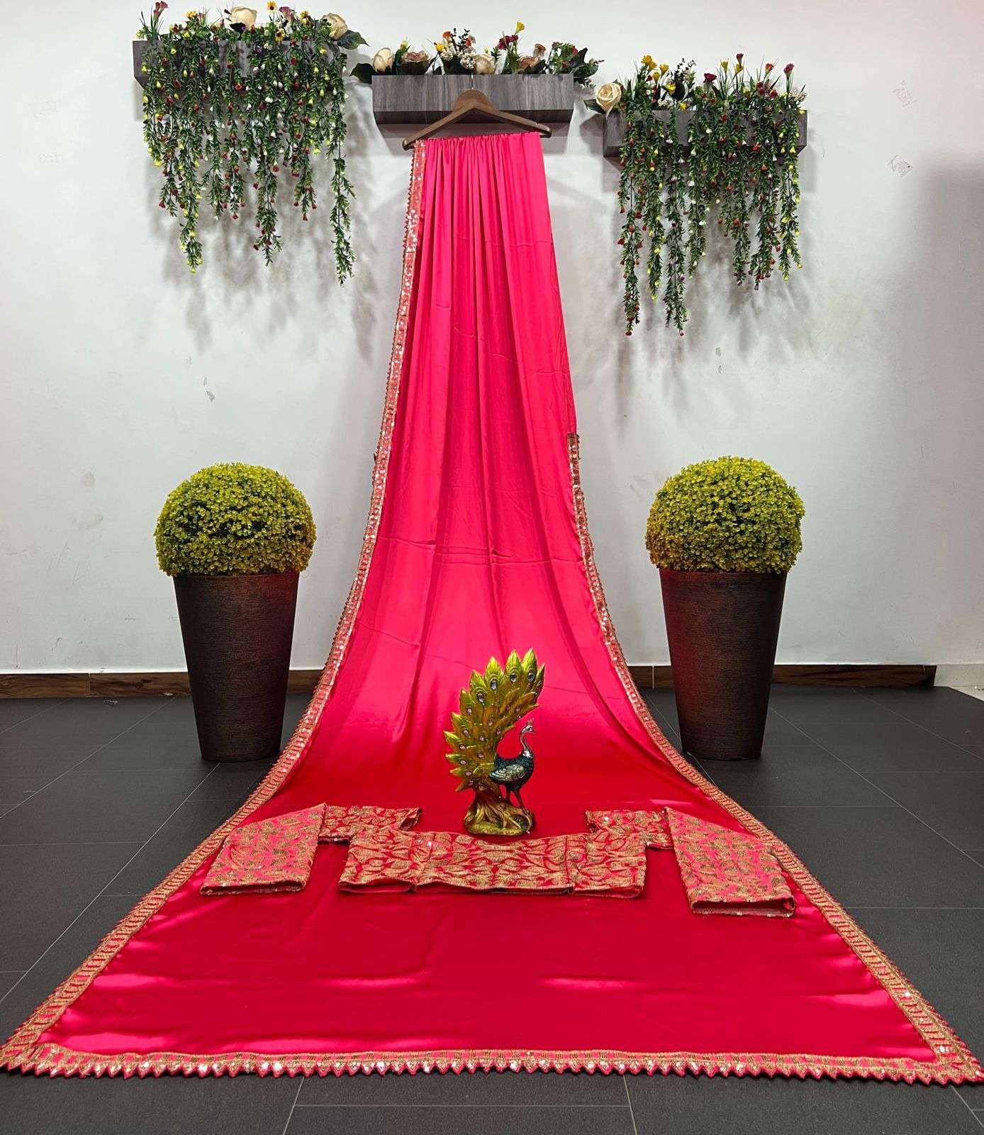 NEJA BY FASHID WHOLESALE INDIAN TRADITIONAL WEAR COLLECTION BEAUTIFUL STYLISH FANCY COLORFUL PARTY WEAR & OCCASIONAL WEAR JAPAN SATIN SAREES AT WHOLESALE PRICE