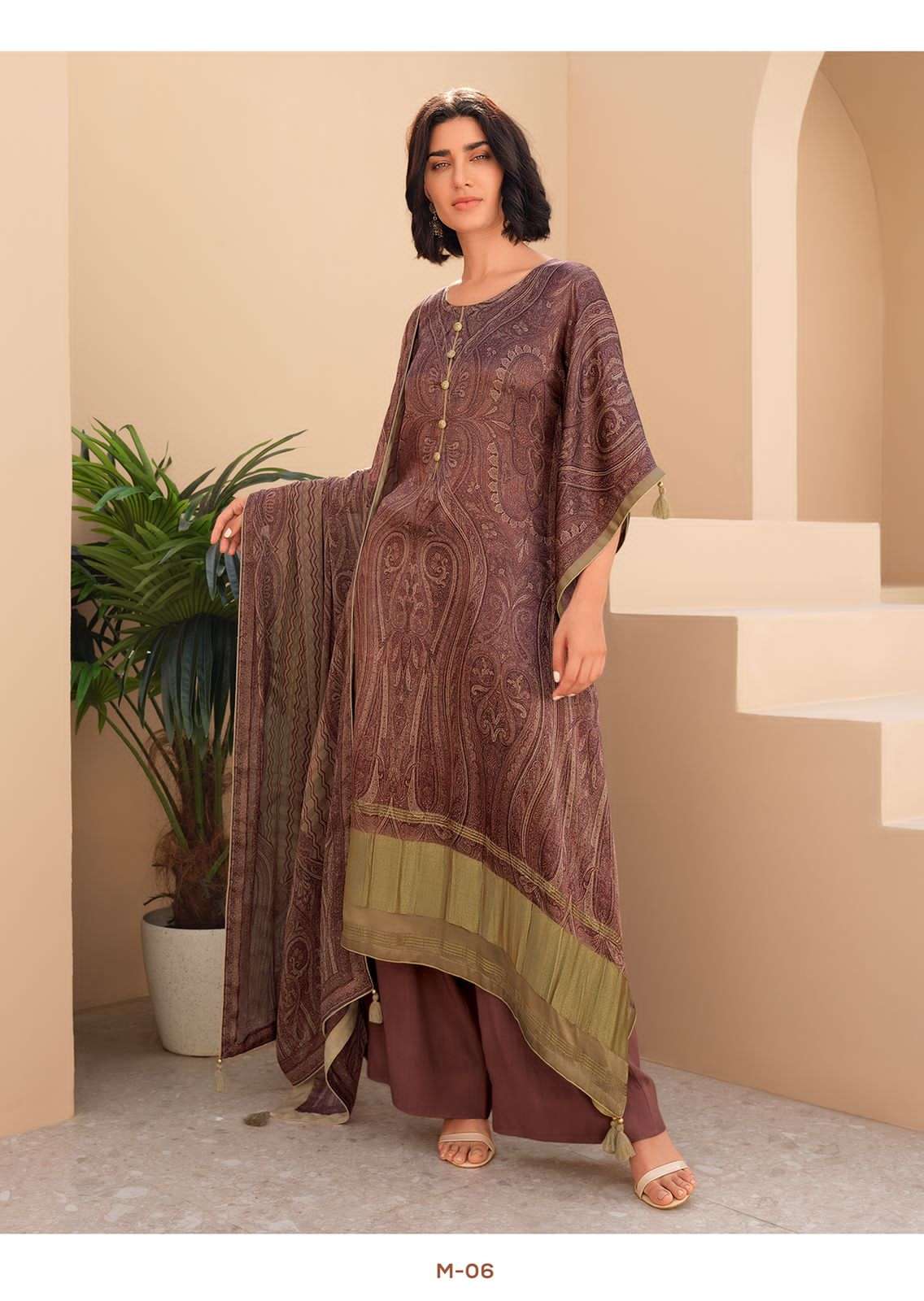 VARSHA BY MYRA M-01 TO M-06 SERIES BEAUTIFUL SUITS COLORFUL STYLISH FANCY CASUAL WEAR & ETHNIC WEAR COTTON PRINT DRESSES AT WHOLESALE PRICE