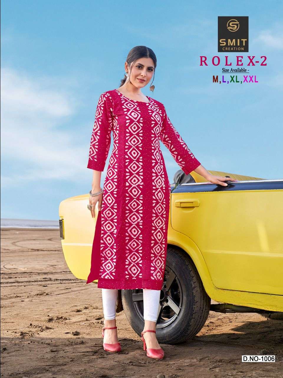 ROLEX VOL-2 BY SMIT CREATION SERIES BEAUTIFUL STYLISH FANCY COLORFUL CASUAL WEAR & ETHNIC WEAR CHANDERI PRINT GOWN AT WHOLESALE PRICE