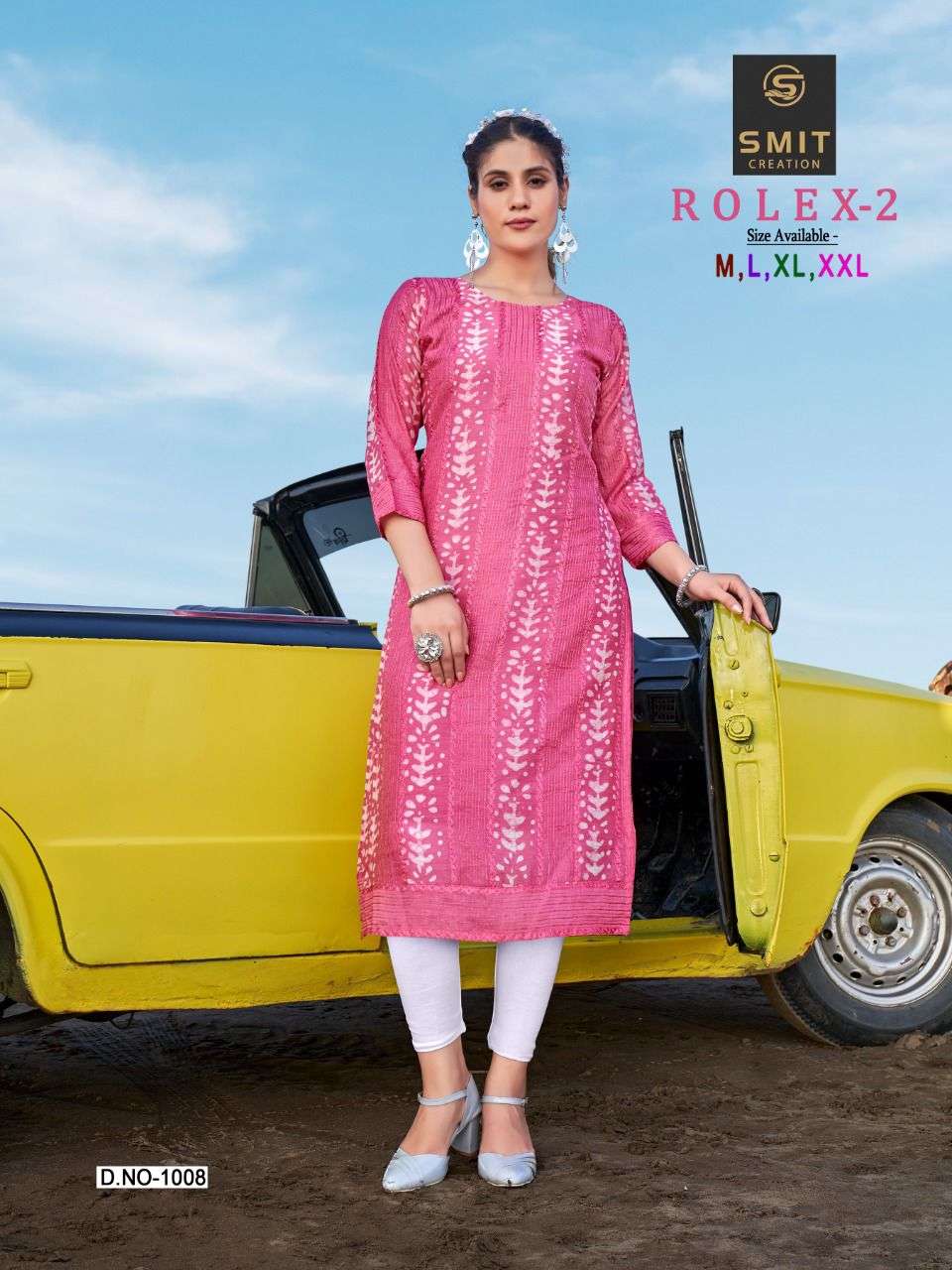 ROLEX VOL-2 BY SMIT CREATION SERIES BEAUTIFUL STYLISH FANCY COLORFUL CASUAL WEAR & ETHNIC WEAR CHANDERI PRINT GOWN AT WHOLESALE PRICE