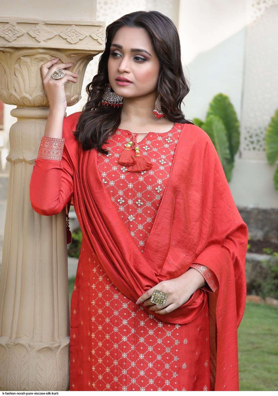 NURAH BY K FASHION W-5 TO W-8 SERIES DESIGNER PAKISTANI SUITS BEAUTIFUL STYLISH FANCY COLORFUL PARTY WEAR & OCCASIONAL WEAR PURE VISCOSE DRESSES AT WHOLESALE PRICE