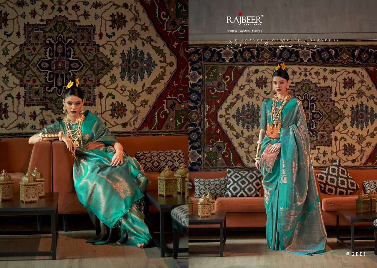 Kanmani Silk By Rajbeer 2001 To 2010 Series Indian Traditional Wear Collection Beautiful Stylish Fancy Colorful Party Wear & Occasional Wear Silk Sarees At Wholesale Price