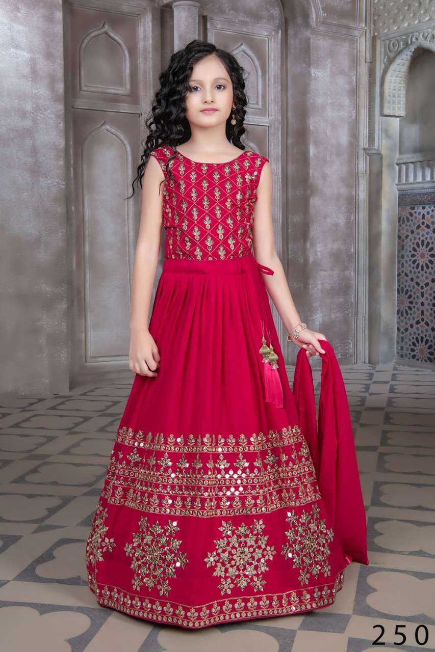 Aaradhna Vol-35 By Fashid Wholesale 248 To 252 Series Beautiful Colorful Fancy Wedding Collection Occasional Wear & Party Wear Georgette Lehengas At Wholesale Price