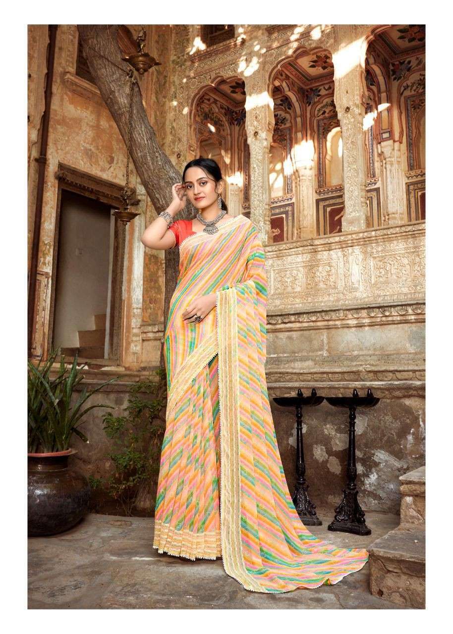 AABHUSHAN BY LT FABRICS 11001 TO 11010 SERIES INDIAN TRADITIONAL WEAR COLLECTION BEAUTIFUL STYLISH FANCY COLORFUL PARTY WEAR & OCCASIONAL WEAR WEIGHTLESS SAREES AT WHOLESALE PRICE