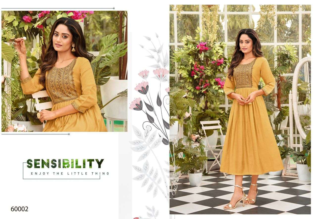 BULLET VOL-2 BY ARTIO 60001 TO 60008 SERIES DESIGNER STYLISH FANCY COLORFUL BEAUTIFUL PARTY WEAR & ETHNIC WEAR COLLECTION PURE VISCOSE SILK KURTIS AT WHOLESALE PRICE