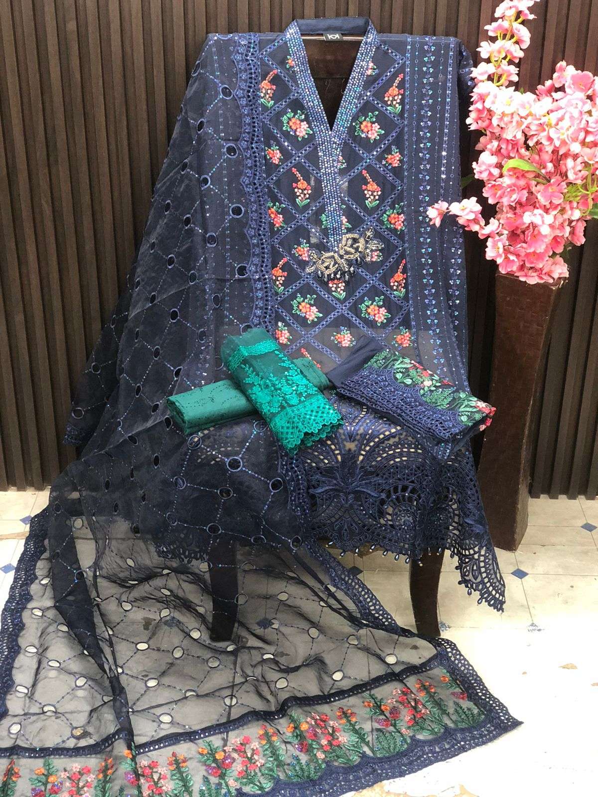 ORIGINAL PAKISTANI TASAVVUR BY FASHID WHOLESALE 01 TO 11 SERIES BEAUTIFUL PAKISTANI SUITS COLORFUL STYLISH FANCY CASUAL WEAR & ETHNIC WEAR CHIFFON/NET DRESSES AT WHOLESALE PRICE