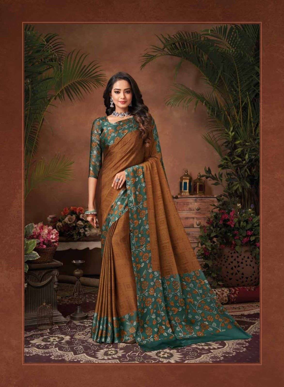 JULIET CHIFFON MITHAI BY VIPUL FASHION 62703 TO 62714 SERIES INDIAN TRADITIONAL WEAR COLLECTION BEAUTIFUL STYLISH FANCY COLORFUL PARTY WEAR & OCCASIONAL WEAR CHIFFON SAREES AT WHOLESALE PRICE
