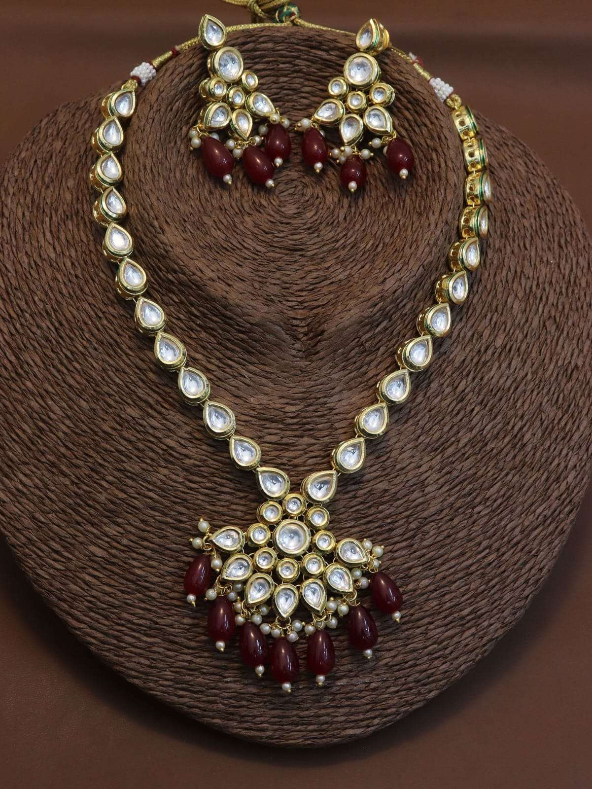 S-696 BY FASHID WHOLESALE 01 TO 07 SERIES TRADITIONAL ARTIFICIAL JEWELLERY FOR INDIAN ATTIRE AT EXCLUSIVE RANGE.