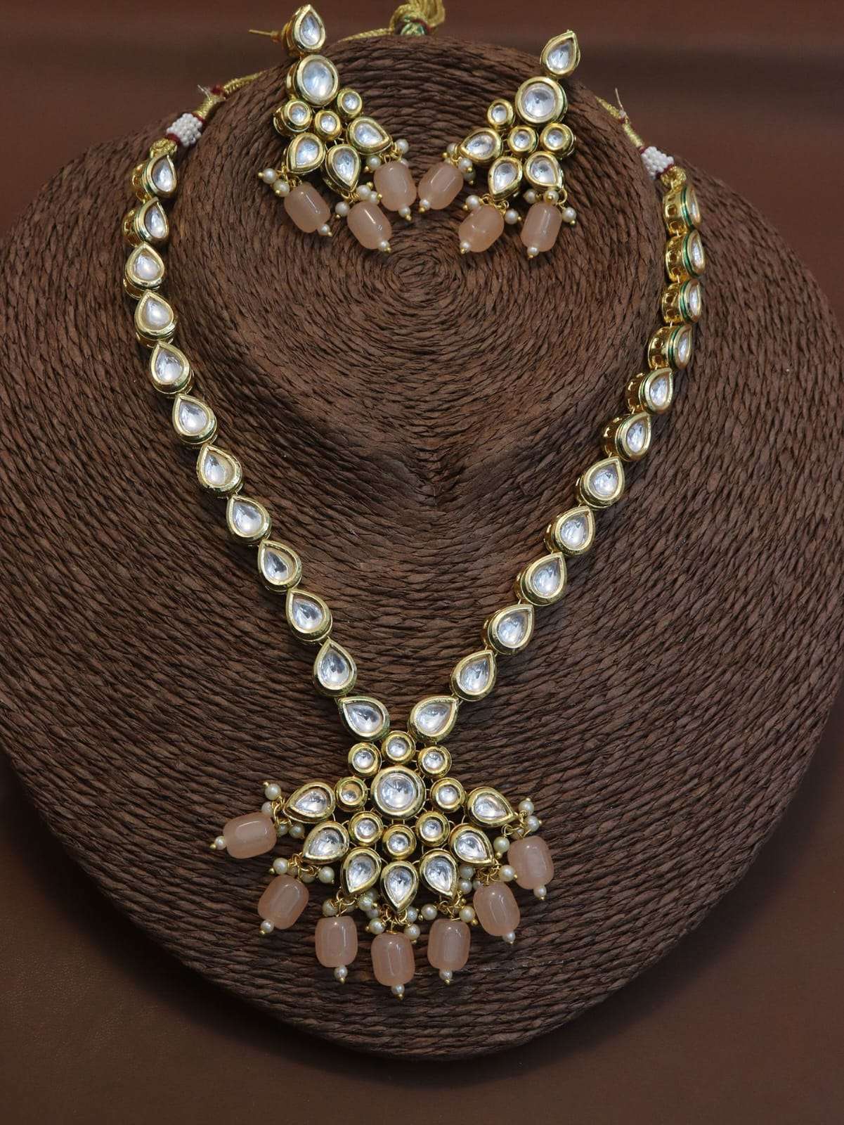 S-696 BY FASHID WHOLESALE 01 TO 07 SERIES TRADITIONAL ARTIFICIAL JEWELLERY FOR INDIAN ATTIRE AT EXCLUSIVE RANGE.