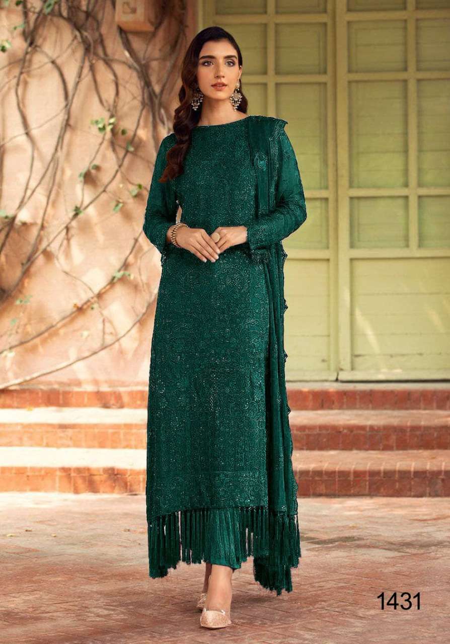 RAYNA BY NAZNEEN 1427 TO 1432 SERIES BEAUTIFUL SUITS COLORFUL STYLISH FANCY CASUAL WEAR & ETHNIC WEAR FAUX GEORGETTE DRESSES AT WHOLESALE PRICE