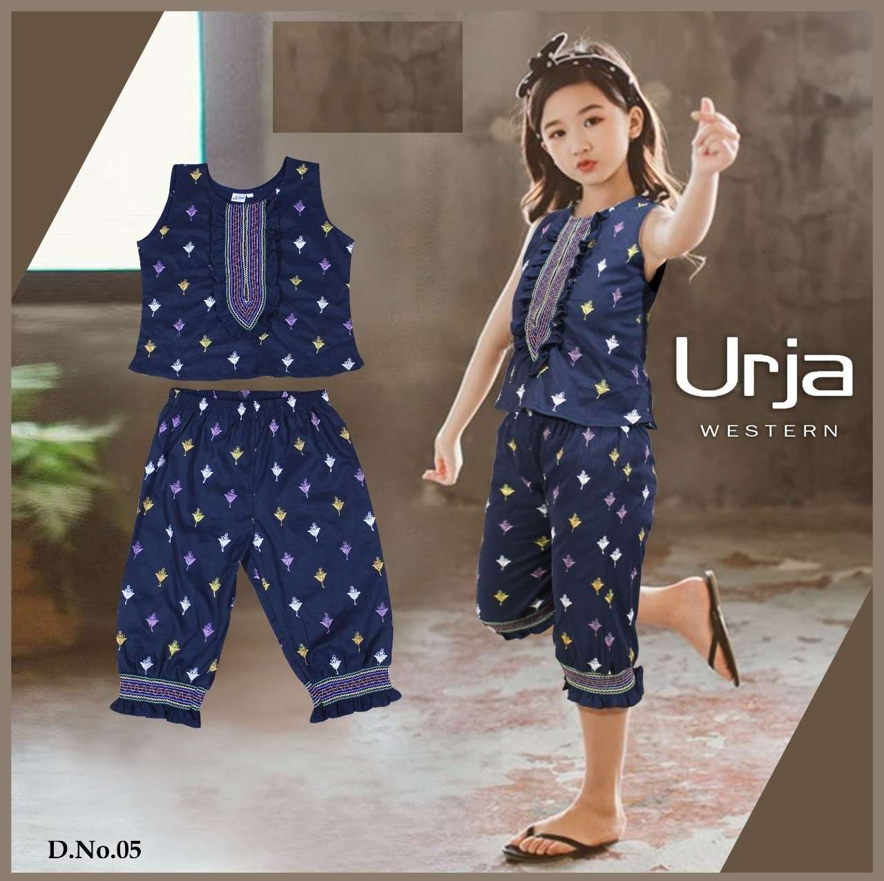 URJA WESTERN BY KAAMIRI 01 TO 05 SERIES BEAUTIFUL COLORFUL STYLISH FANCY CASUAL WEAR & READY TO WEAR LYCRA TOPS WITH BOTTOM AT WHOLESALE PRICE