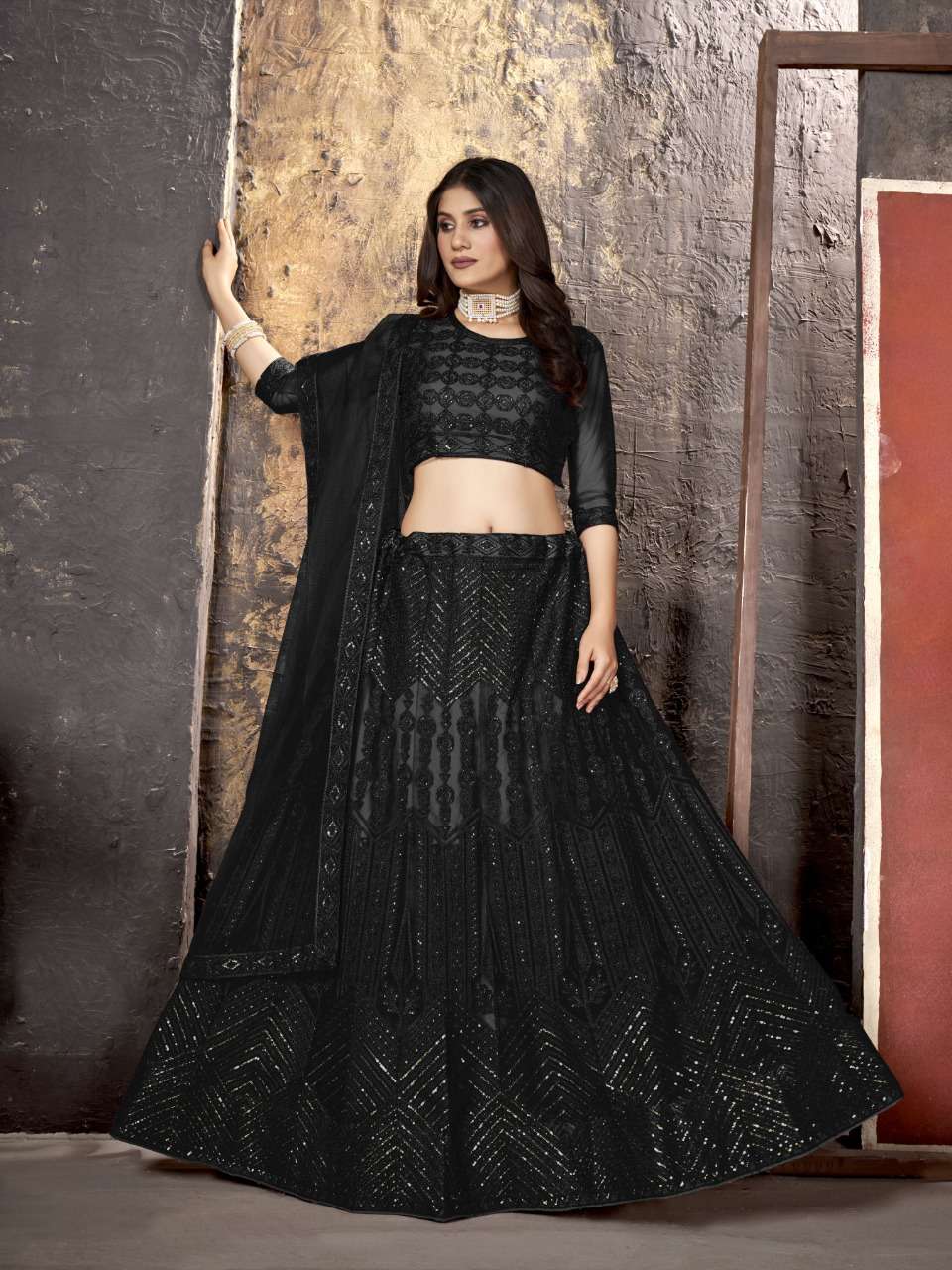 RANGREZZ BY ZEEYA 01 TO 04 SERIES WEAR DESIGNER COLLECTION BEAUTIFUL STYLISH COLORFUL FANCY PARTY WEAR & OCCASIONAL WEAR NET LEHENGAS AT WHOLESALE PRICE