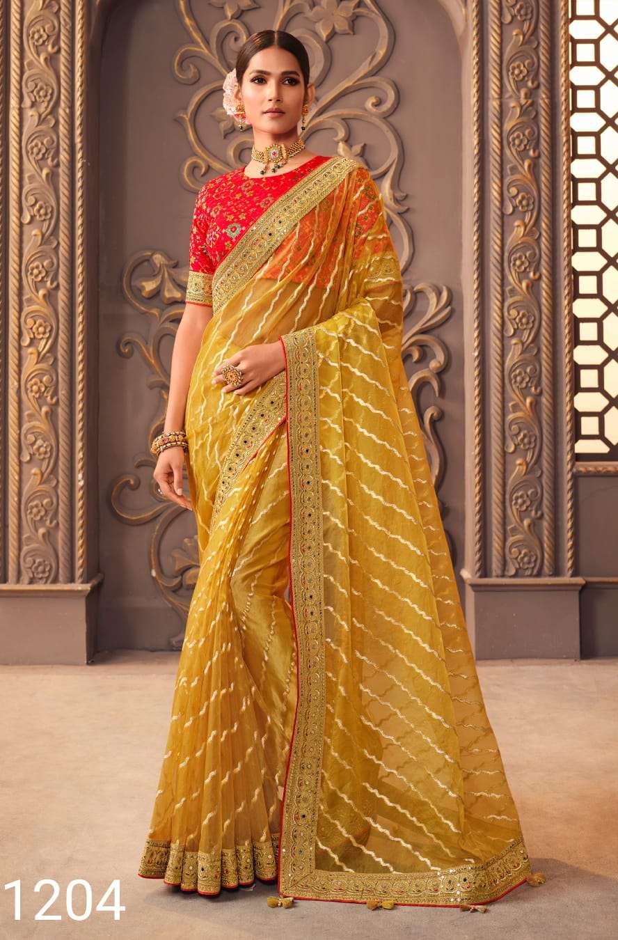 UTSAV BY SULAKSHMI 1201 TO 1210 SERIES INDIAN TRADITIONAL WEAR COLLECTION BEAUTIFUL STYLISH FANCY COLORFUL PARTY WEAR & OCCASIONAL WEAR FANCY SAREES AT WHOLESALE PRICE