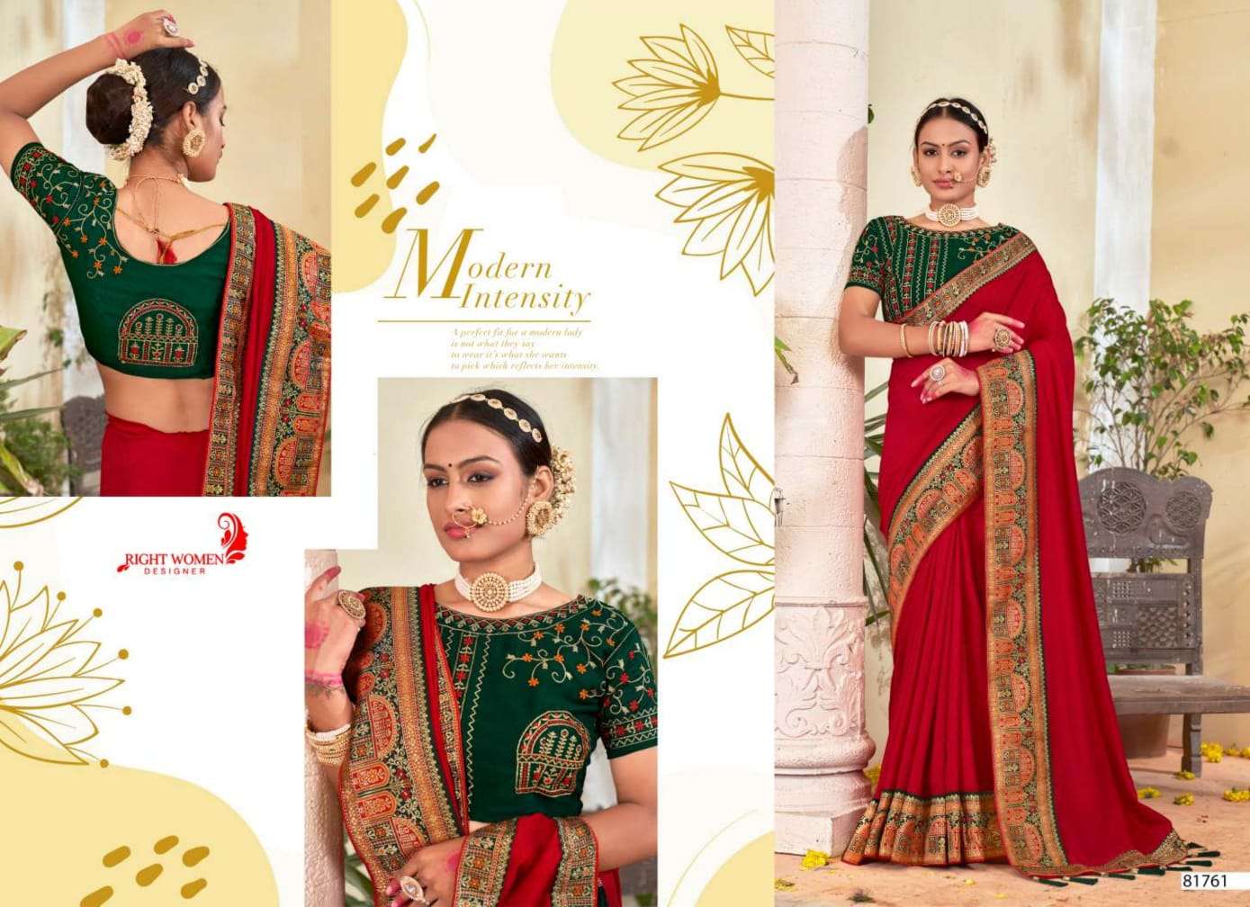 Garima By Right Women 81761 To 81768 Series Indian Traditional Wear Collection Beautiful Stylish Fancy Colorful Party Wear & Occasional Wear Vichitra Sarees At Wholesale Price