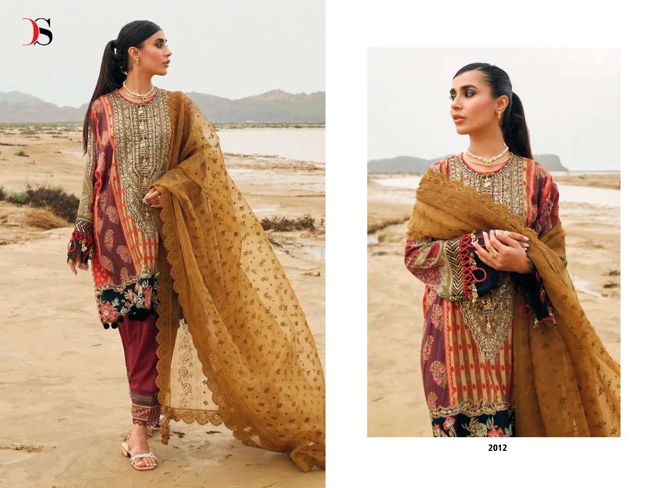 SANA SAFINAZ MUZLIN-23 BY DEEPSY SUITS 2011 TO 2018 SERIES BEAUTIFUL PAKISTANI SUITS COLORFUL STYLISH FANCY CASUAL WEAR & ETHNIC WEAR PURE COTTON EMBROIDERED DRESSES AT WHOLESALE PRICE