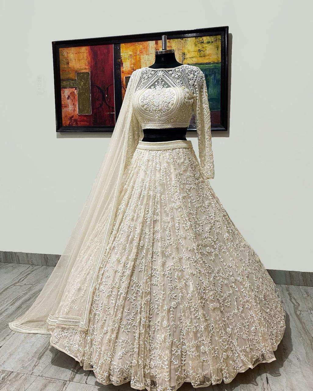 Lg-433 By Fashid Wholesale Designer Beautiful Festive Collection Occasional Wear & Party Wear Georgette Lehengas At Wholesale Price