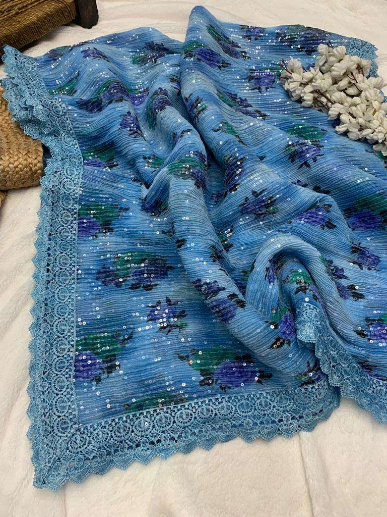 Paris Beauty By Fashid Wholesale 01 To 04 Series Indian Traditional Wear Collection Beautiful Stylish Fancy Colorful Party Wear & Occasional Wear Georgette Silk Sarees At Wholesale Price