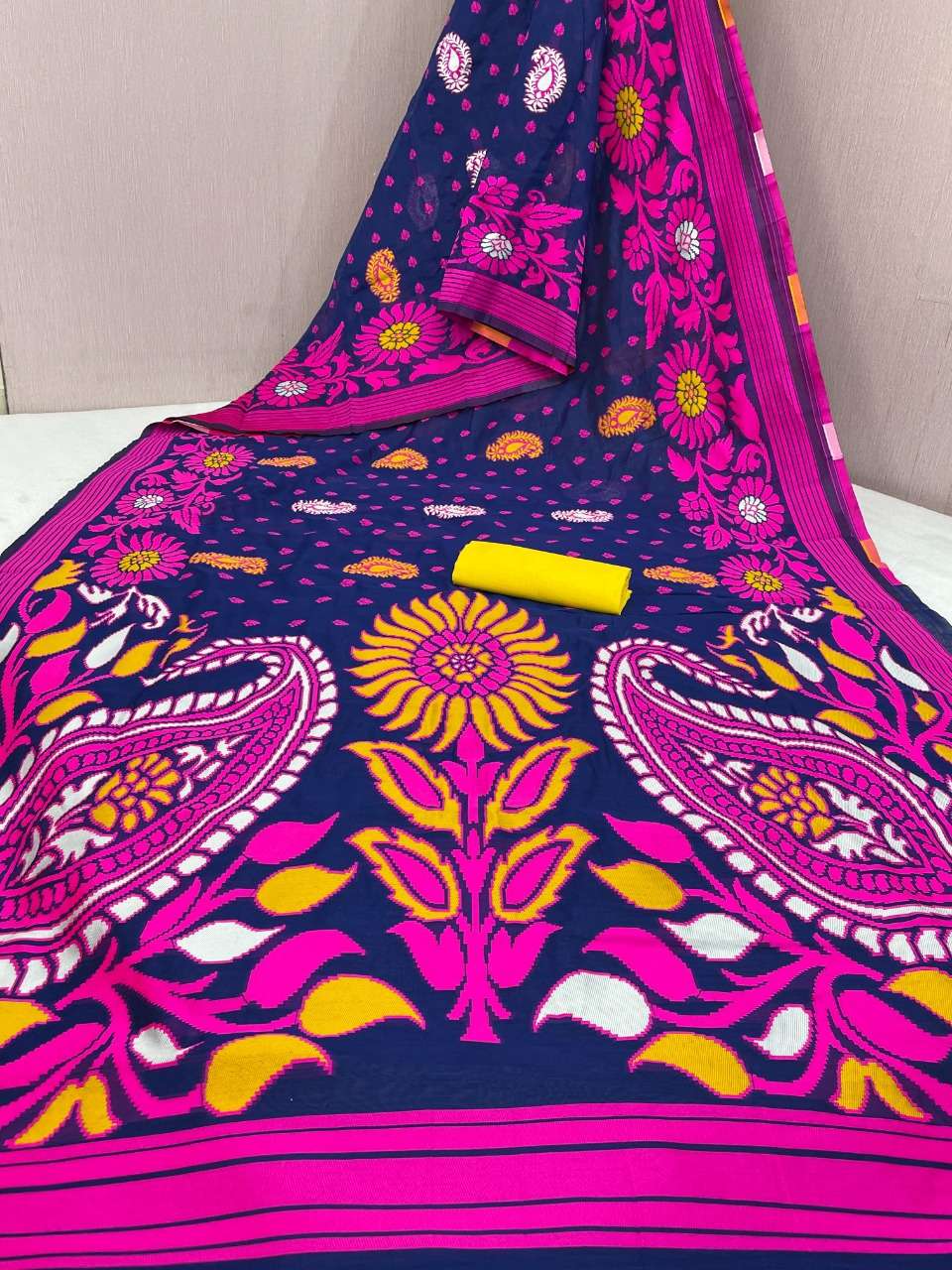 SURYAMUKHI JAMDANI BY FASHID WHOLESALE 01 TO 09 SERIES INDIAN TRADITIONAL WEAR COLLECTION BEAUTIFUL STYLISH FANCY COLORFUL PARTY WEAR & OCCASIONAL WEAR COTTON SILK SAREES AT WHOLESALE PRICE
