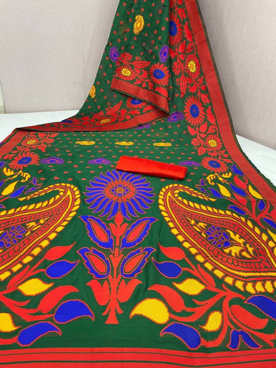 SURYAMUKHI JAMDANI BY FASHID WHOLESALE 01 TO 09 SERIES INDIAN TRADITIONAL WEAR COLLECTION BEAUTIFUL STYLISH FANCY COLORFUL PARTY WEAR & OCCASIONAL WEAR COTTON SILK SAREES AT WHOLESALE PRICE