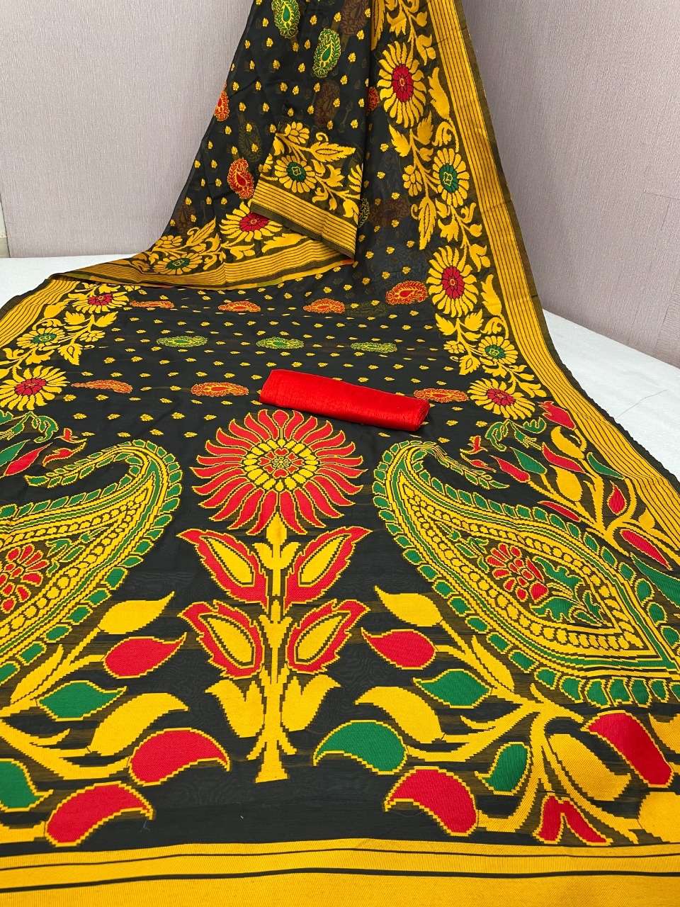 SURYAMUKHI JAMDANI BY FASHID WHOLESALE 01 TO 09 SERIES INDIAN TRADITIONAL WEAR COLLECTION BEAUTIFUL STYLISH FANCY COLORFUL PARTY WEAR & OCCASIONAL WEAR COTTON SILK SAREES AT WHOLESALE PRICE