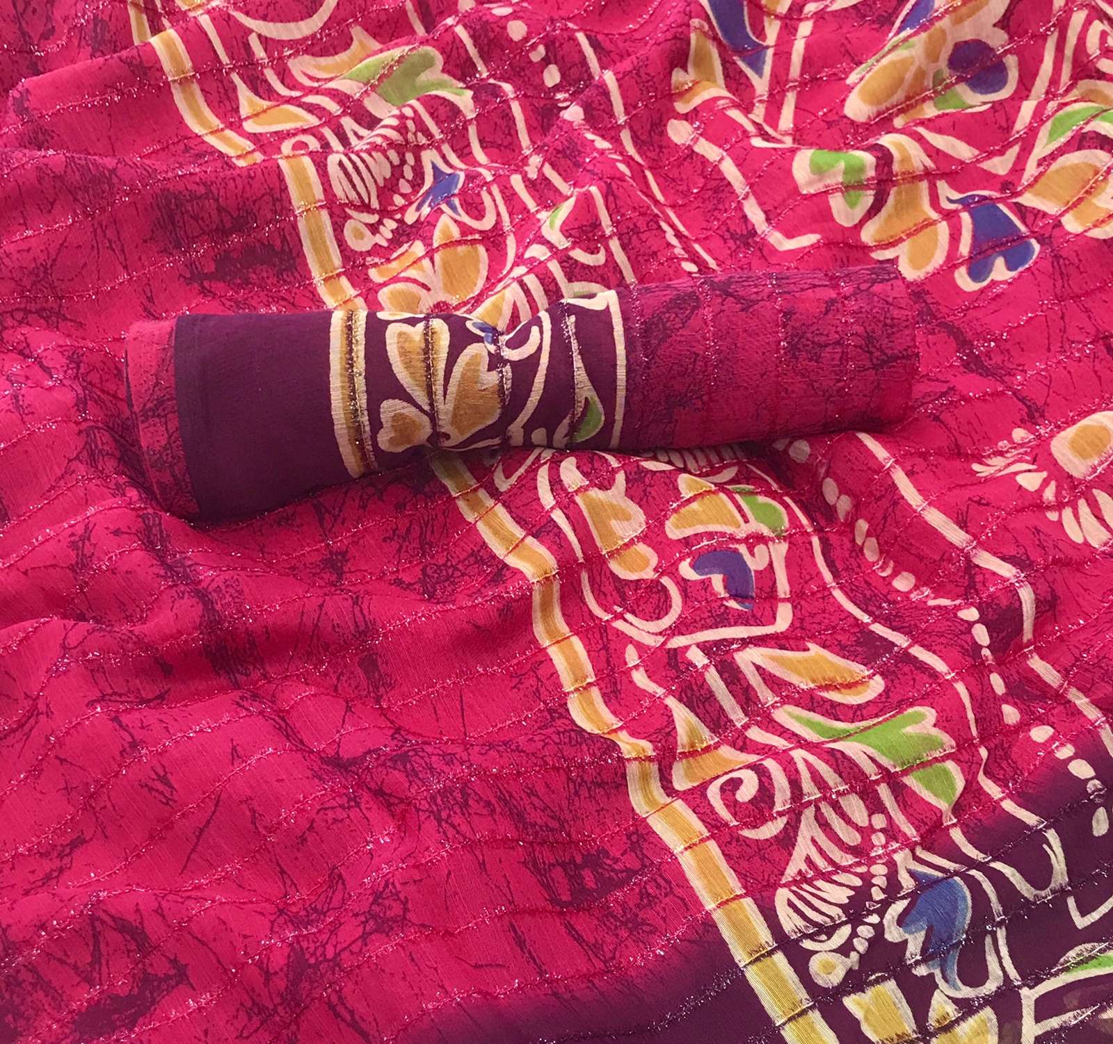 ROMANIA BY SR 01 TO 10 SERIES INDIAN TRADITIONAL WEAR COLLECTION BEAUTIFUL STYLISH FANCY COLORFUL PARTY WEAR & OCCASIONAL WEAR CHANDERI COTTON SAREES AT WHOLESALE PRICE