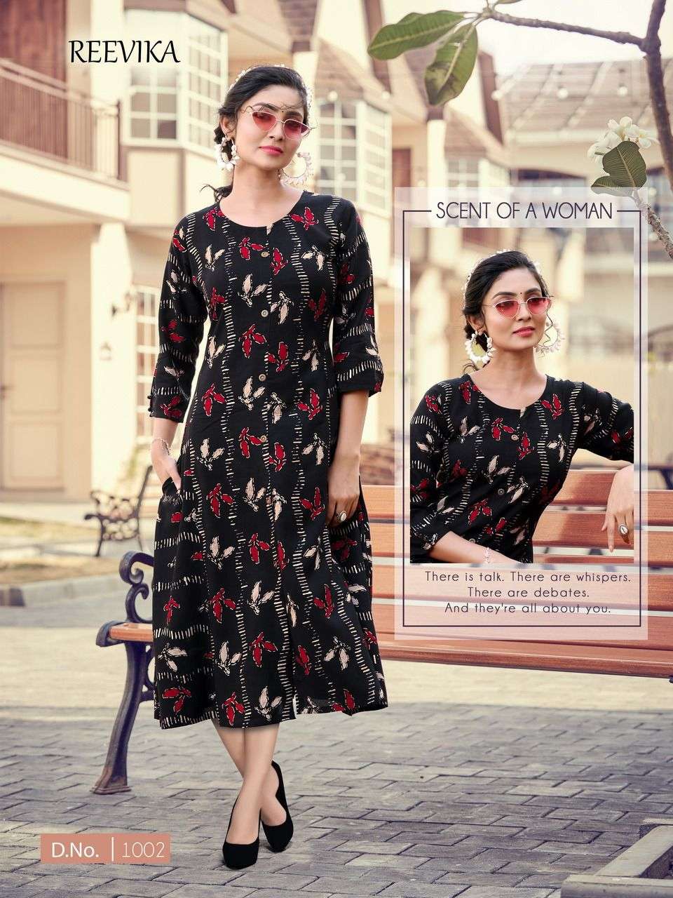 PRINCESS BY REEVIKA 1001 TO 1004 SERIES DESIGNER STYLISH FANCY COLORFUL BEAUTIFUL PARTY WEAR & ETHNIC WEAR COLLECTION RAYON PRINT KURTIS AT WHOLESALE PRICE