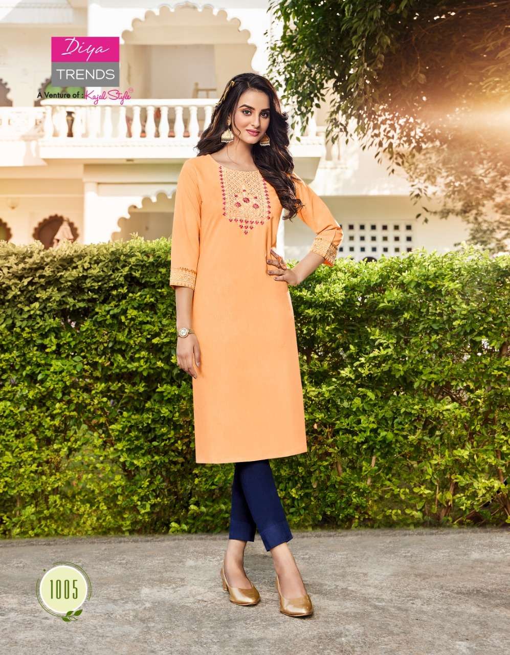 Fashion Bird Vol-1 By Diya Trends 1001 To 1012 Series Designer Stylish Fancy Colorful Beautiful Party Wear & Ethnic Wear Collection Rayon Linen Kurtis At Wholesale Price