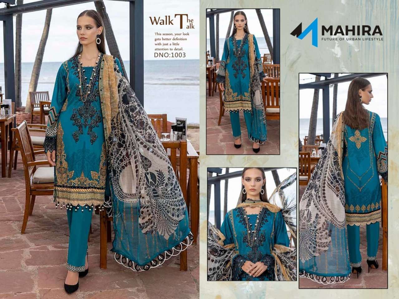 LUXURY COTTON COLLECTION VOL-1 BY MAHIRA 1001 TO 1012 SERIES BEAUTIFUL STYLISH SUITS FANCY COLORFUL CASUAL WEAR & ETHNIC WEAR & READY TO WEAR PURE COTTON DRESSES AT WHOLESALE PRICE