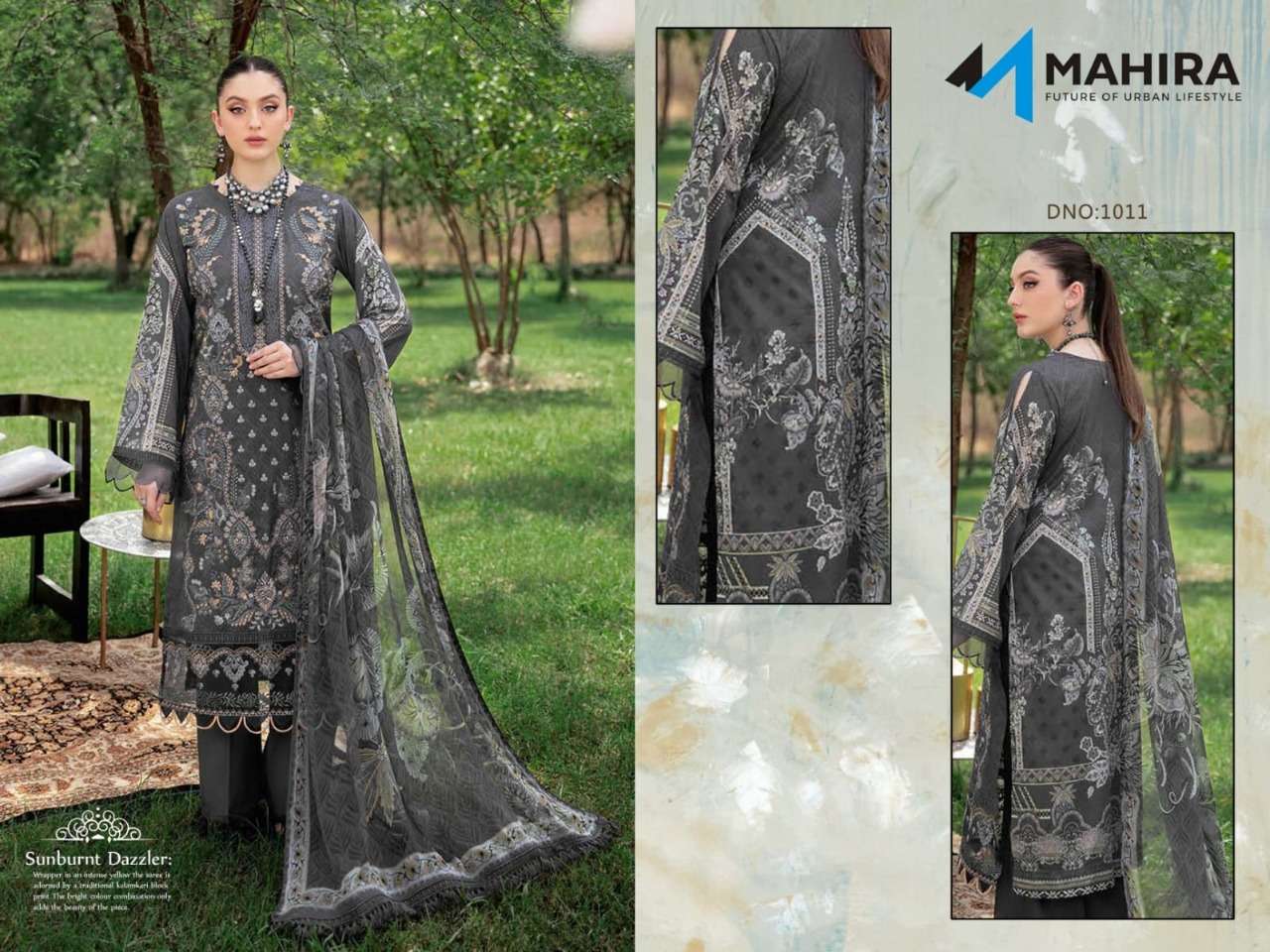 LUXURY COTTON COLLECTION VOL-1 BY MAHIRA 1001 TO 1012 SERIES BEAUTIFUL STYLISH SUITS FANCY COLORFUL CASUAL WEAR & ETHNIC WEAR & READY TO WEAR PURE COTTON DRESSES AT WHOLESALE PRICE