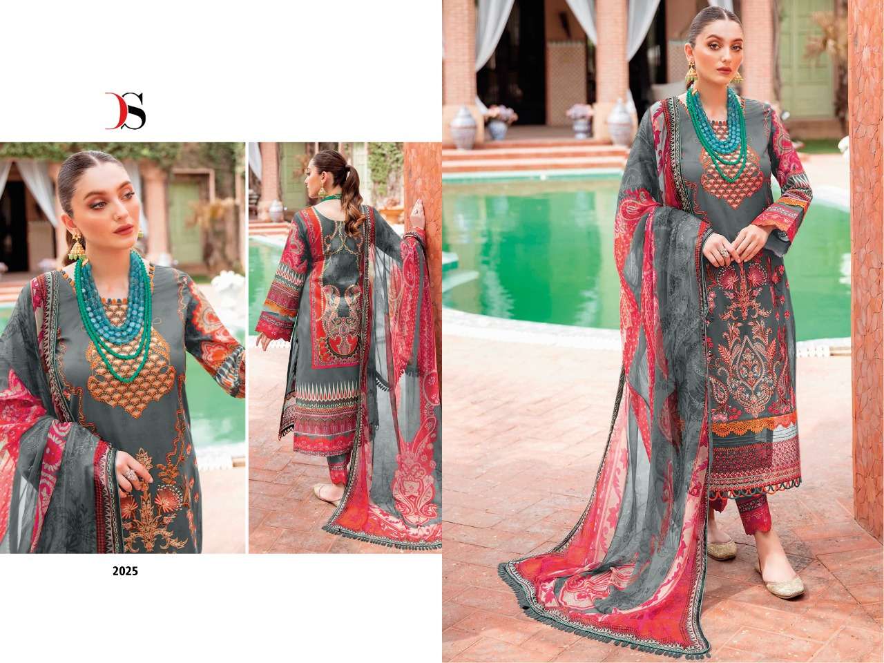 Cheveron Vol-5 By Deepsy Suits 2021 To 2026 Series Designer Pakistani Suits Beautiful Fancy Colorful Stylish Party Wear & Occasional Wear Pure Cotton With Embroidery Dresses At Wholesale Price