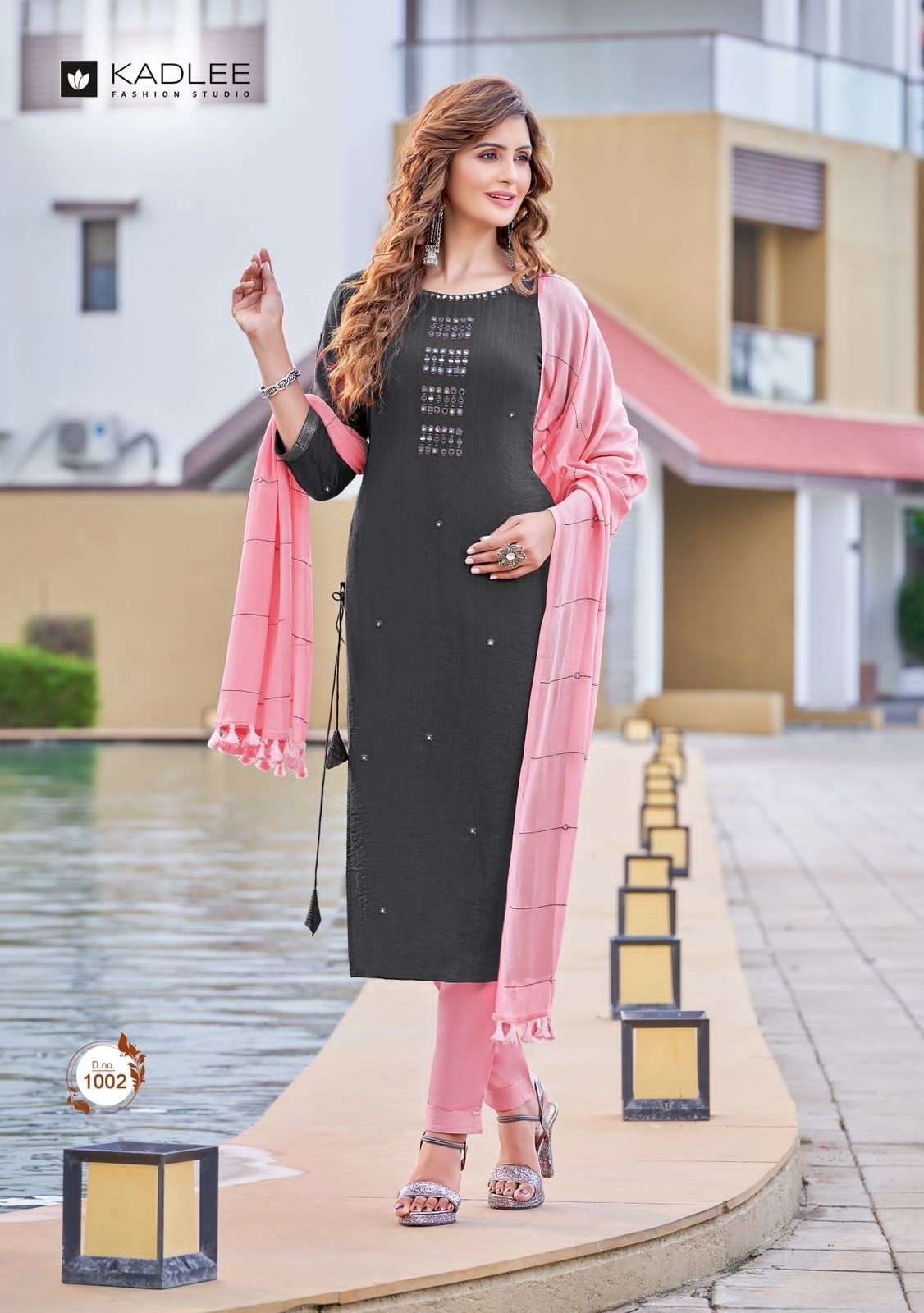 VINTAGE BY KADLEE 1001 TO 1006 SERIES BEAUTIFUL STYLISH SUITS FANCY COLORFUL CASUAL WEAR & ETHNIC WEAR & READY TO WEAR VISCOSE WITH WORK DRESSES AT WHOLESALE PRICE