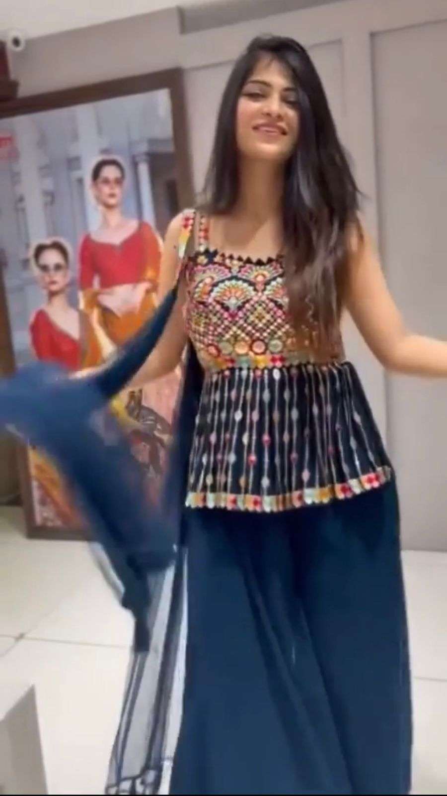 1122 By Fashid Wholesale Kd Beautiful Sharara Suits Colorful Stylish Fancy Casual Wear & Ethnic Wear Faux Georgette Embroidered Dresses At Wholesale Price