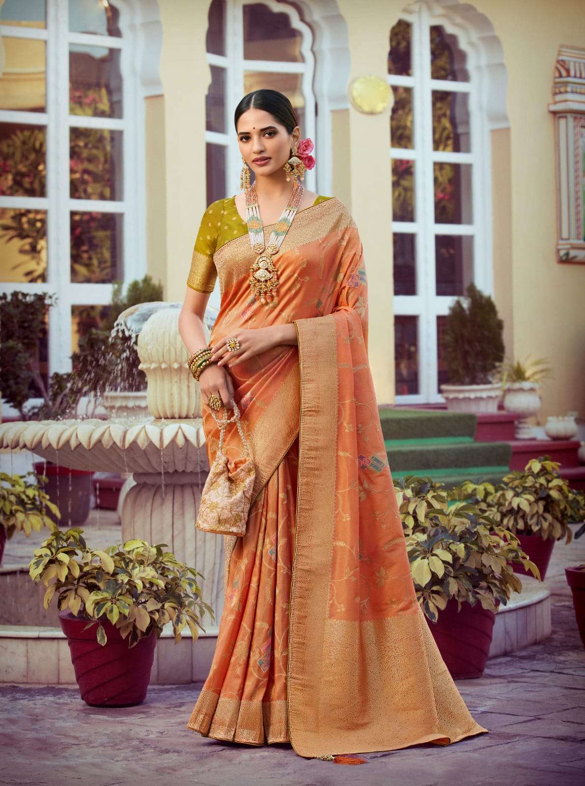 Tantra Vol-2 By Pankh Creation 4401 To 4409 Series Indian Traditional Wear Collection Beautiful Stylish Fancy Colorful Party Wear & Occasional Wear Tissue Silk Sarees At Wholesale Price