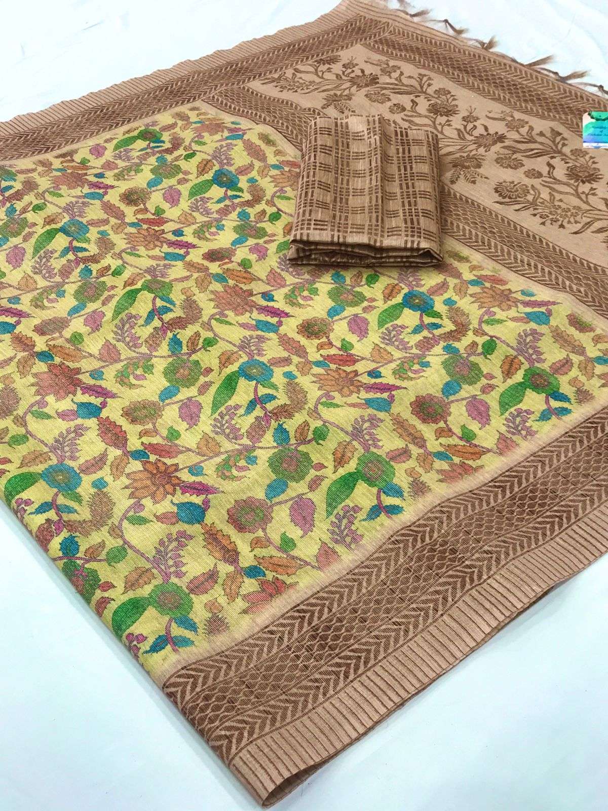 Avanti Silk By Rajyog 01 To 06 Series Indian Traditional Wear Collection Beautiful Stylish Fancy Colorful Party Wear & Occasional Wear Linen Silk Sarees At Wholesale Price