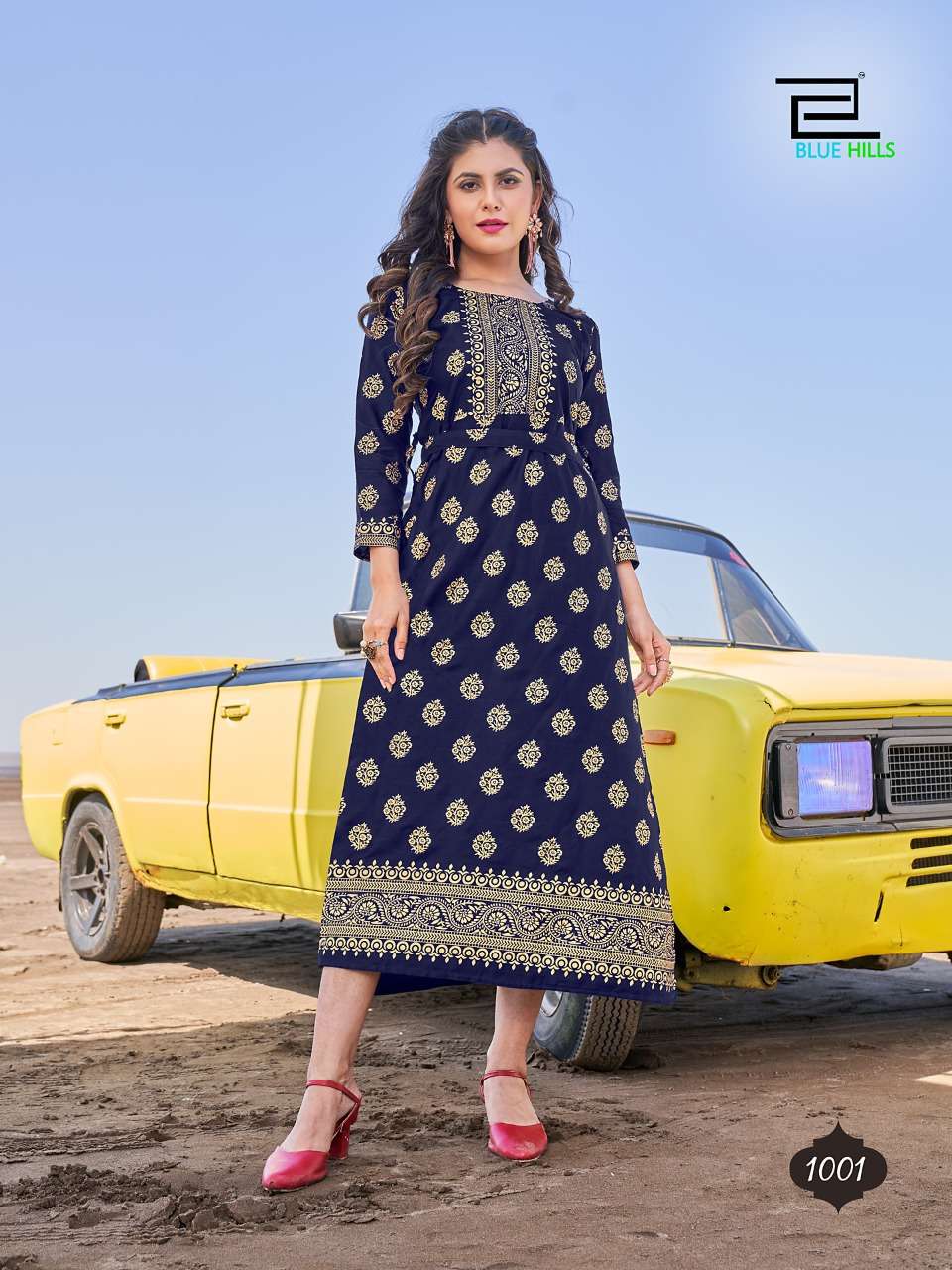 SHEHZADI BY BLUE HILLS 1001 TO 1006 SERIES BEAUTIFUL STYLISH FANCY COLORFUL CASUAL WEAR & ETHNIC WEAR RAYON FOIL GOWNS AT WHOLESALE PRICE