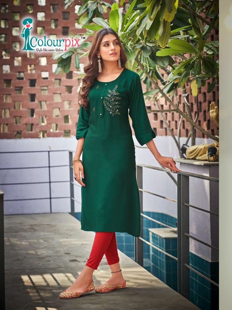 Cotton Candy Vol-1 By Colourpix 1001 To 1006 Series Designer Stylish Fancy Colorful Beautiful Party Wear & Ethnic Wear Collection Rayon Kurtis At Wholesale Price