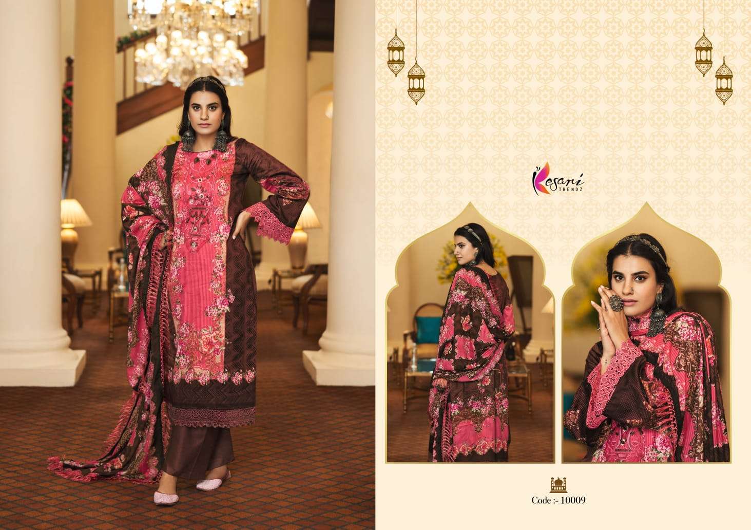 Elaan E Ishq By Kesari Trendz 10009 To 10016 Series Beautiful Stylish Suits Fancy Colorful Casual Wear & Ethnic Wear & Ready To Wear Jam Satin Print Dresses At Wholesale Price