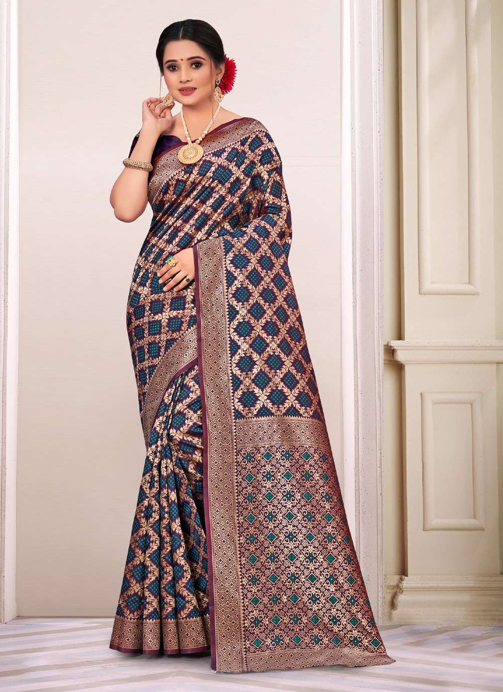 PANIHARI SILK BY SANGAM PRINTS 1001 TO 1006 SERIES INDIAN TRADITIONAL ...